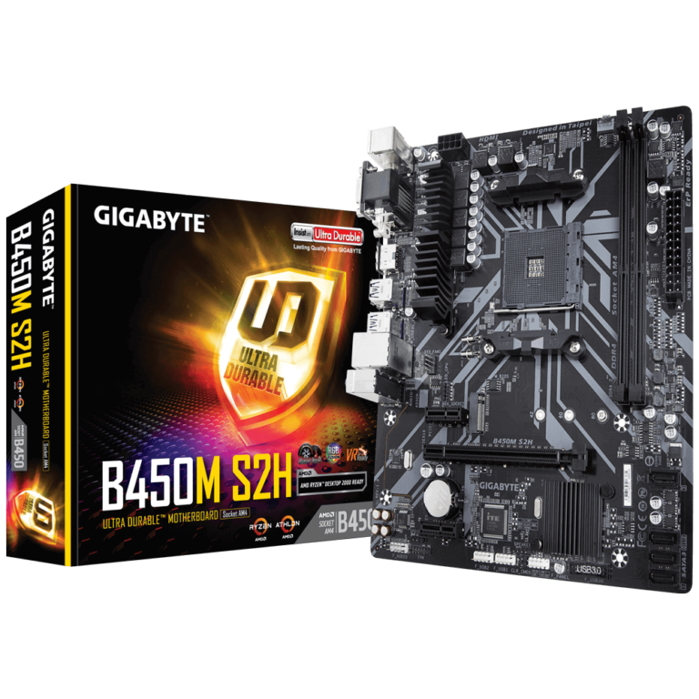 Gigabyte b450m s2h не запускается биос