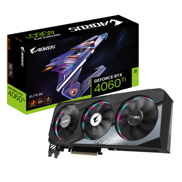 GIGABYTE RTX 4060Ti AORUS ELITE 8GB GDDR6