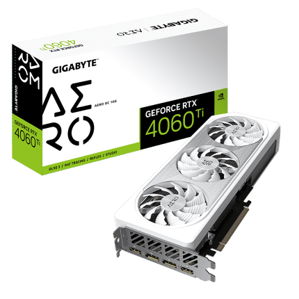 GIGABYTE RTX 4060Ti AERO OC 16GB GDDR6