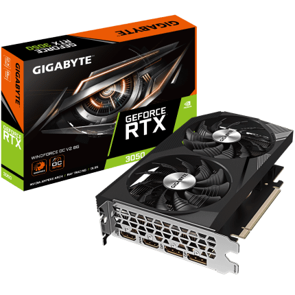 GIGABYTE WINDFORCE OC RTX 3050 8GB GDDR6