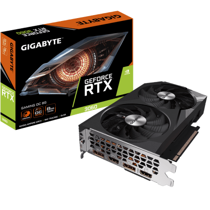 GIGABYTE GAMING OC RTX 3060 8GB GDDR6