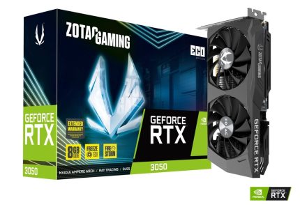 ZOTAC GAMING RTX 3050 ECO 8GB GDDR6