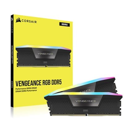 CORSAIR VENGEANCE RGB 64GB KIT 32GBX2 DDR5 5600