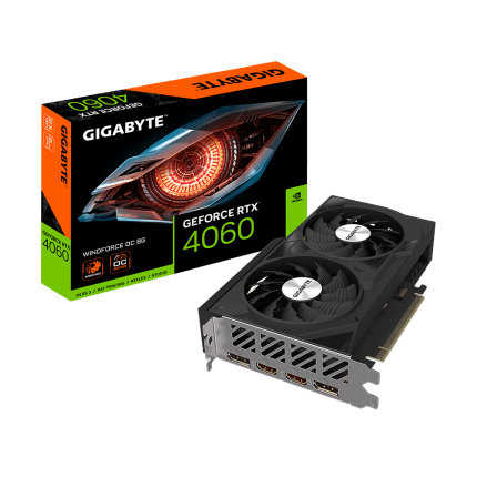GIGABYTE RTX 4060 WINDFORCE OC 8GB GDDR6