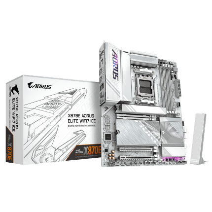 GIGABYTE X870E AORUS ELITE WIFI7 ICE AM5