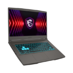 LAPTOP MSI ( 9S7-16R831-2616 ) Thin B12UCX Cosmos Gray CPU Alder Lake i5 12450H RAM 8G DDR4 (3200MHz) HDD 512GB NVMe PCIe SSD VGA RTX 2050 GDDR6 4GB FHD 144Hz IPS Blue Backlit Gaming Keyboard 2 Year Warranty