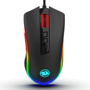 Redragon M711 COBRA Gaming Mouse with 16.8 Million RGB Color Backlit, 10,000 DPI Adjustable, Comfortable Grip, 7 Programmable Buttons