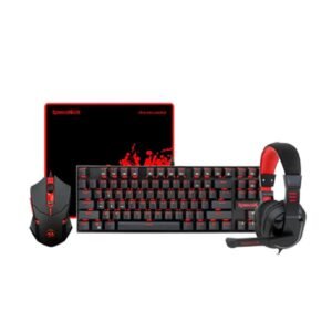 Redragon K552 BB 4 IN 1 Keyboard – Mouse – Mouse Pad – Headset Wired Gaming Essentials