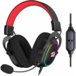 Redragon H510 Zeus-X RGB Wired Gaming Headset - 7.1 Surround Sound - 53MM Audio Drivers in Memory Foam Ear Pads w/Reliable Fabric Cover
