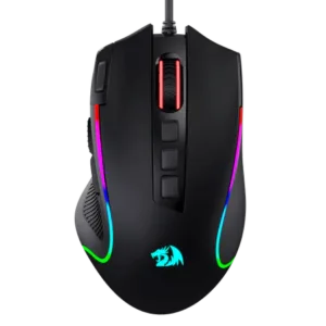 Redragon M612 Predator RGB Gaming Mouse, 8000 DPI Wired Optical Gamer Mouse with 11 Programmable Buttons & 5 Backlit Modes, Software Supports DIY Keybinds Rapid Fire Button