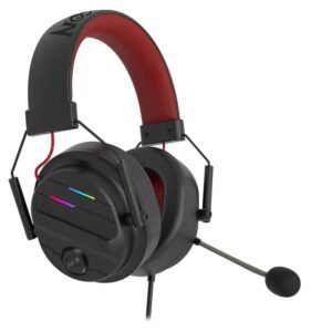 Redragon H380 CHIRON Gaming Headset With Headset Stand – 7.1 Surround Sound (Black)
