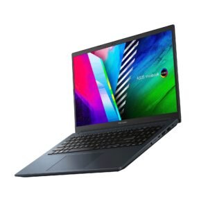 Asus VivoBook Pro Laptop, AMD Ryzen 7-5800H, 15.6 Inch, 512GB SSD, 16GB RAM, Nvidia GeForce RTX3050 4GB Graphics, Windows 11- Quiet Blue