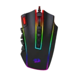 Redragon M990 MMO Gaming Mouse, 32000 DPI High Precision Wired RGB Gamer Mouse w/23 Programmable Buttons, 16 Side Macro Keys, Software Supports, Aluminum Base