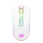 Redragon M711 Cobra White Gaming Mouse with 16.8 Million RGB Color Backlit