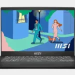 MSI Modern 14 C12MO Thin and Light Laptop | 14 Inch FHD IPS | Intel Core i7-1255U | 8GB RAM | 512GB SSD | Intel® Graphics | White Backlit Keyboard | Classic Black