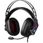 Redragon H370 Cadmus RGB USB Gaming Headset – Surround Sound 7.1 (Black)