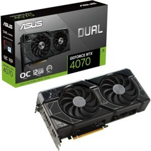 ASUS Dual GeForce RTX™ 4070 OC Edition 12GB GDDR6X