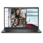 DELL Vostro 3520 Laptop With 15.6 Inch Full HD, Core i7-1255U Processor/8GB Ram/512GB SSD/Ubuntu/ Intel UHD Graphics/ English Black