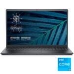 Dell Vostro 3510 Laptop, Intel Core i3-1115G4, 15.6 Inch, 256 SSD, 4GB RAM, Intel UHD Graphics, Ubuntu, Black