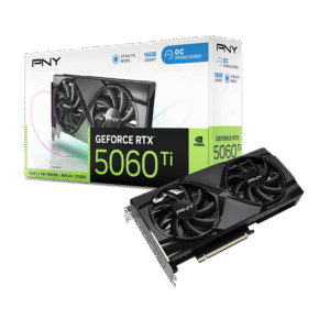 PNY GeForce RTX™ 5060 Ti 16GB Overclocked Dual Fan GPU