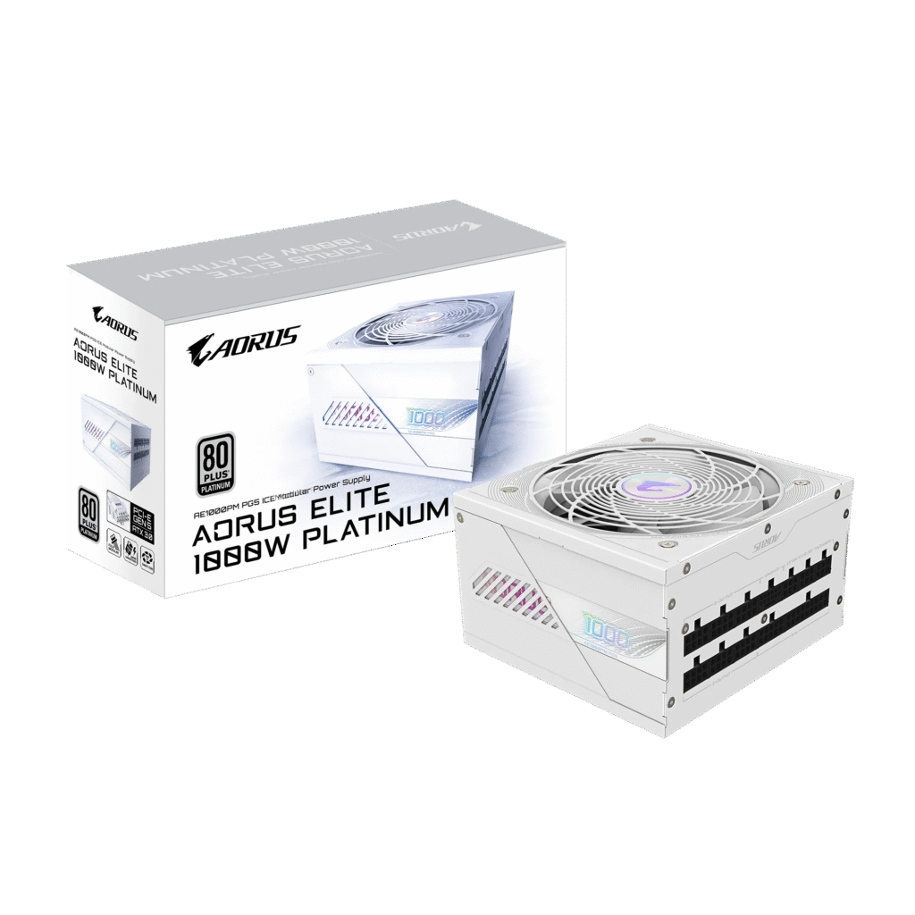 GIGABYTE AORUS ELITE P1000W 80+ Platinum Modular PCIe 5.0 ICE