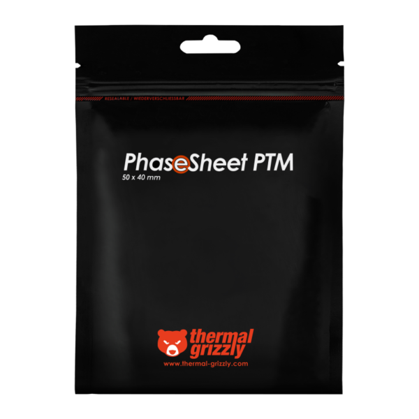 GRIZZLY Thermal Pads PHASE PTM 50X40