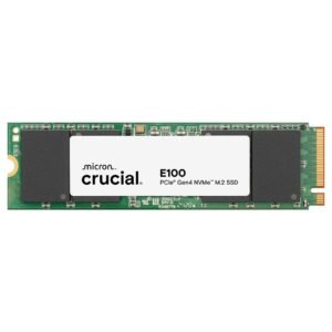Crucial E100 1TB PCIe Gen4 NVMe M.2 SSD