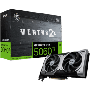 MSI GeForce RTX™ 5060 Ti 16G VENTUS 2X OC PLUS