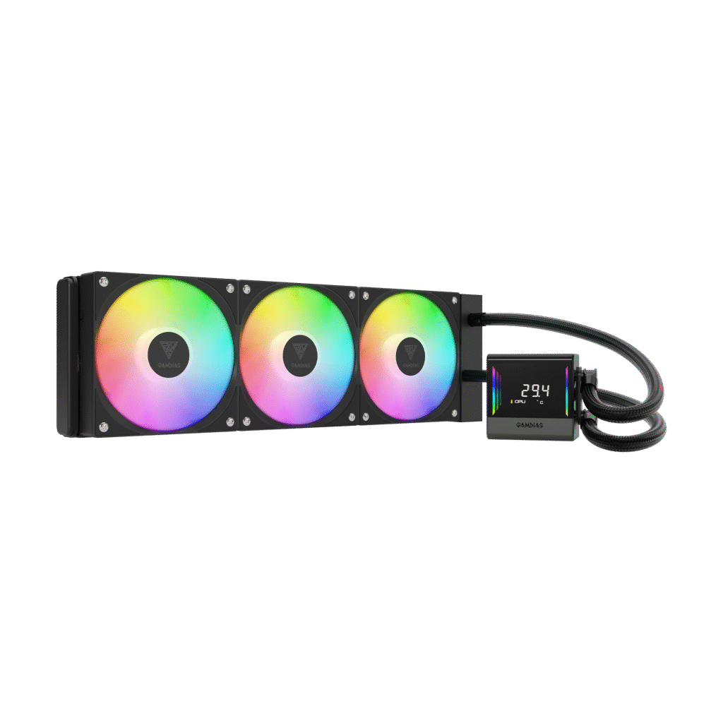 GAMDIAS CHIONE E4-360 V2 POWERFUL DIGITAL COOLING