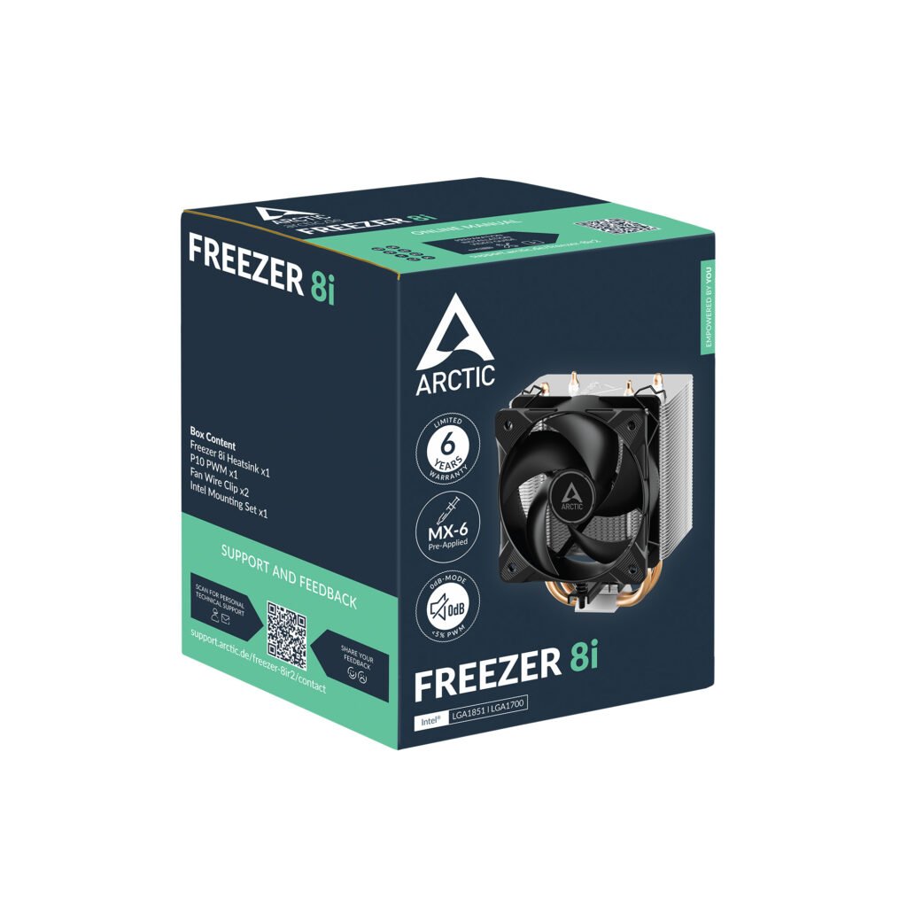 ARCTIC Freezer 8i Compact Intel CPU Cooler