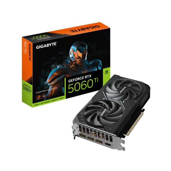 GIGABYTE GeForce RTX™ 5060 Ti WINDFORCE MAX OC 16G