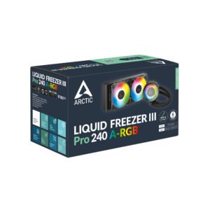 ARCTIC Liquid Freezer III Pro 240 A-RGB Multi Compatible All-in-One CPU Water Cooler with A-RGB