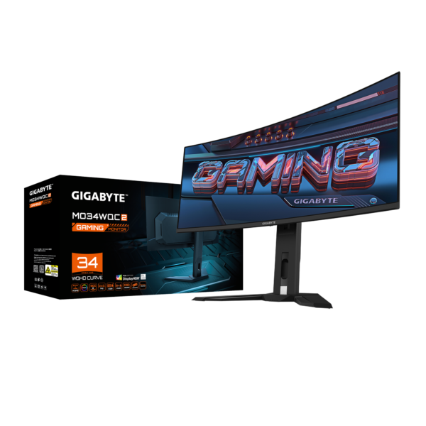 GIGABYTE MO34WQC2 OLED Gaming Monitor