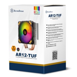 SILVERSTONE AR12-TUF Advanced copper Heat-pipe Direct Contact (HDC) technology CPU air cooler