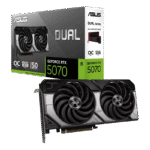 ASUS Dual GeForce RTX™ 5070 12GB GDDR7 OC Edition