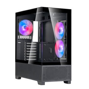 SILVERSTONE Lucid 05 Exquisite ATX Chassis with a Bold 270° Panoramic View