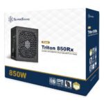 SILVERSTONE Triton 850Rx Cybenetics Gold 850W PCIe 5 Fixed Cable ATX Power Supply