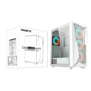 GIGABYTE C301 GLASS WHITE