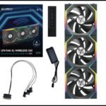 LIAN LI UNI FAN SL Wireless Reverse Blade Black