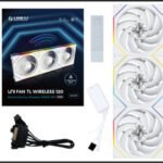 LIAN LI UNI FAN TL Wireless Reverse Blade White