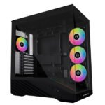 LIAN LI Vector V100R Black + PSU LIAN LI RB 750B 80+ BRONZE Non-Modular