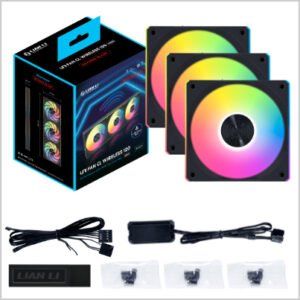 LIAN LI UNI FAN CL Wireless Reverse Blade Black