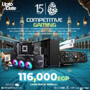 Competitive Gaming 9800X3D-RTX5070 12GB-32GB-1TB