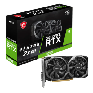 MSI GeForce RTX™ 3050 VENTUS 2X XS 8G OC