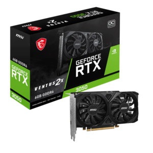 MSI GeForce RTX™ 3050 VENTUS 2X E 6G OC