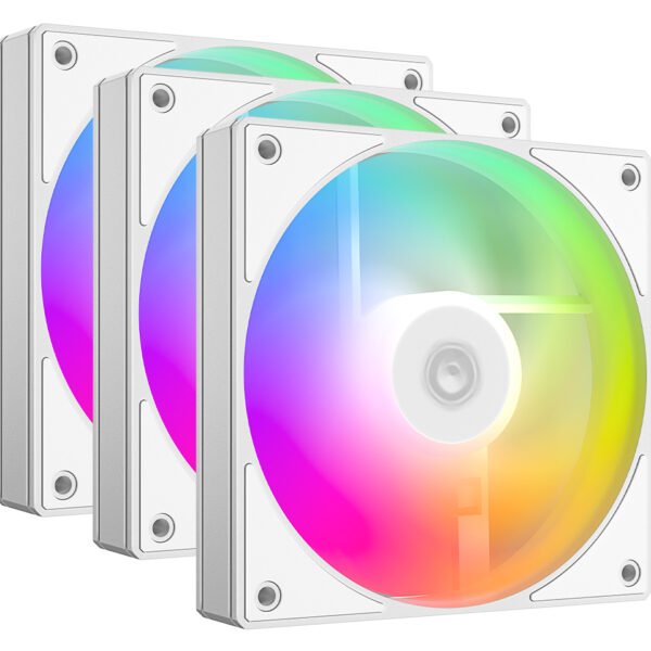 ID-COOLING AS-120-ARGB-W TRIO KIT 3X120MM
