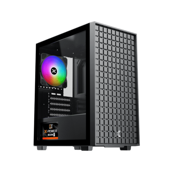 XIGMATEK SKY M LED RAINBOW +PSU XPOWER 600W 80+