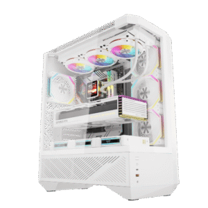 darkFlash DY460 ATX PC Case White