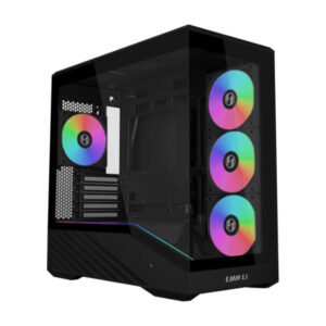LIAN LI Vector V100R MINI Black + PSU LIAN LI RB 750B 80+ BRONZE Non-Modular