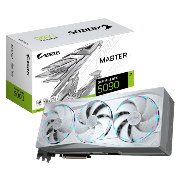 GIGABYTE AORUS GeForce RTX™ 5090 MASTER ICE 32G